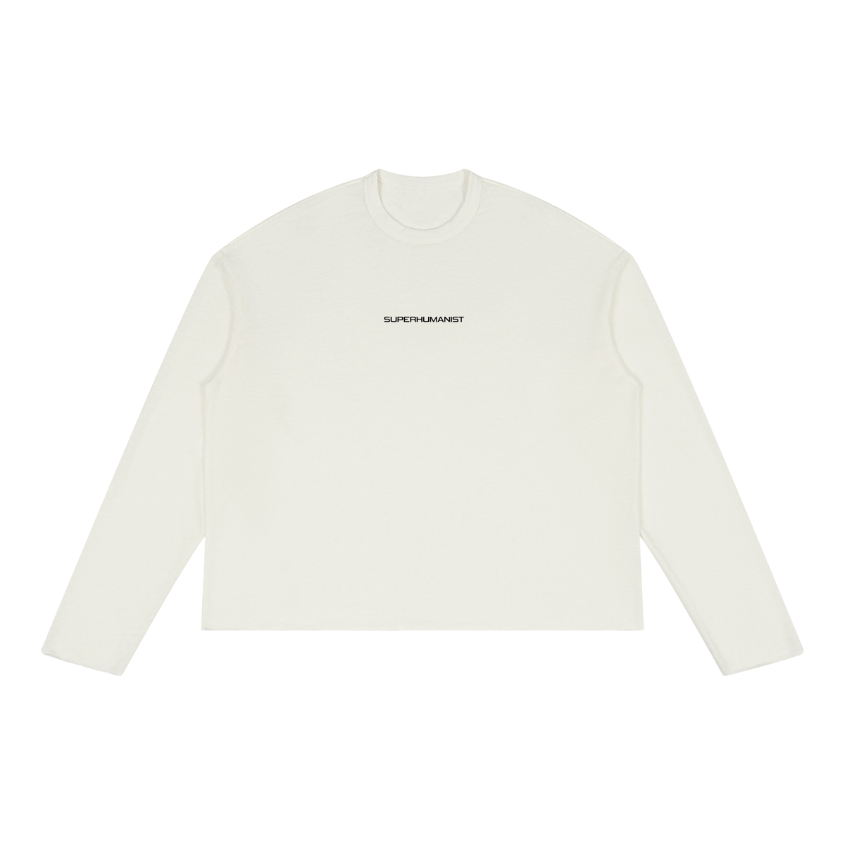 SUPERHUMANIST WHITE LONG SLEEVE-1