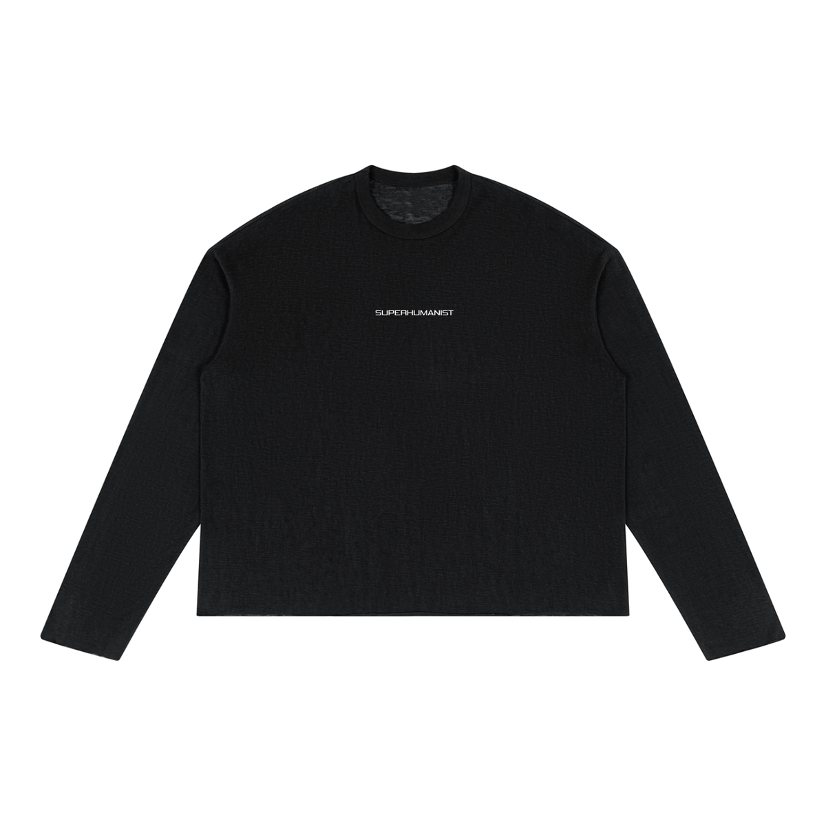 SUPERHUMANIST BLACK LONG SLEEVE-1